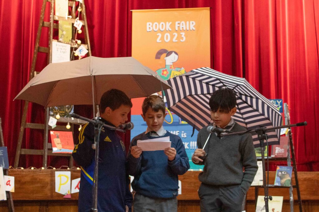 Belgrano Day School Book Fair 2024 recital de poesía