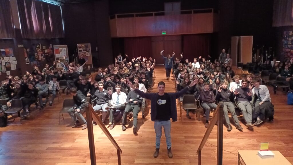 Daniel Mecca Arts Week 2024 en el Belgrano Day School