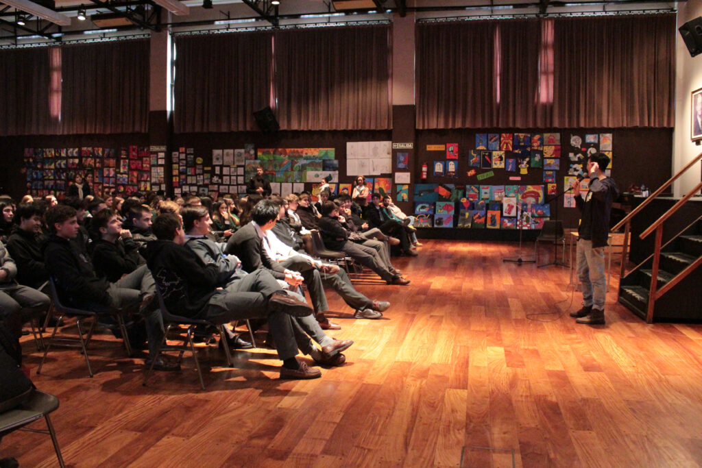 Daniel Mecca Arts Week 2024 en el Belgrano Day School