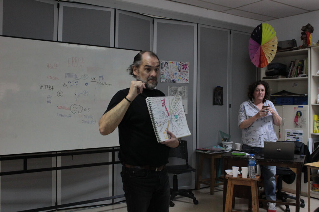 Matías Gómez Pola en Arts Week 2024 en el Belgrano Day School