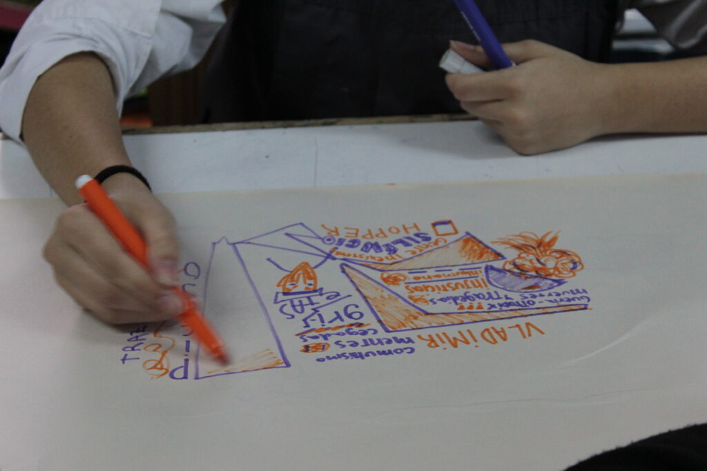 Matías Gómez Pola en Arts Week 2024 en el Belgrano Day School