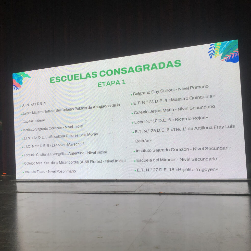 Belgrano Day School escuela verde