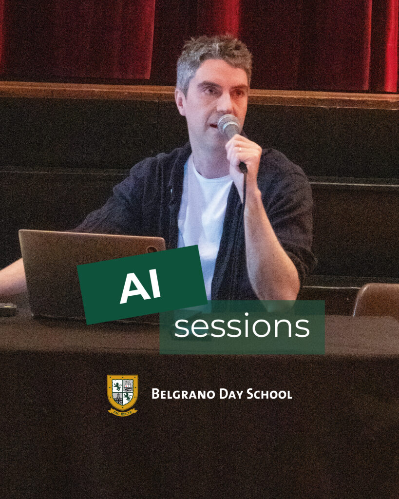 Diego López Yse en la primera AI Session del BDS, encuentro formativo sobre inteligencia artificial en educación