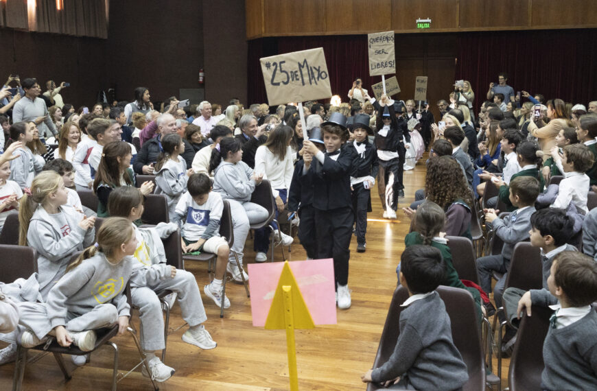Así celebramos el 25 de Mayo en el Belgrano Day School