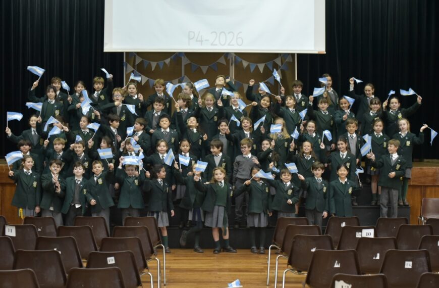 Promesas, historia y comunidad: así celebramos en el Belgrano Day School el Día de la Bandera